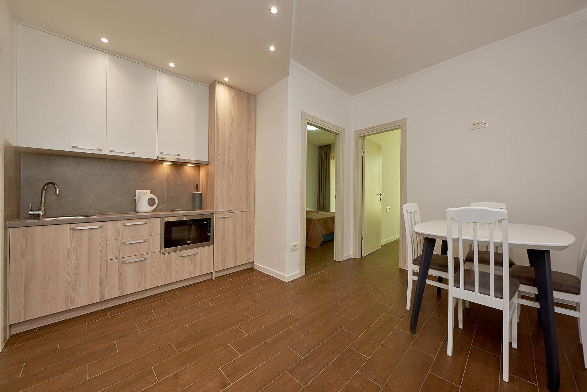 Adria Lux Apartmens 2 Sveti Stefan Bagian luar foto